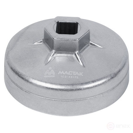 Oil filter puller, 75 mm, 15 facets, end PLATE 103-44175