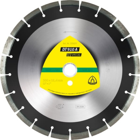 Diamond cutting wheel DT 910 A Special, 400 x 25.4