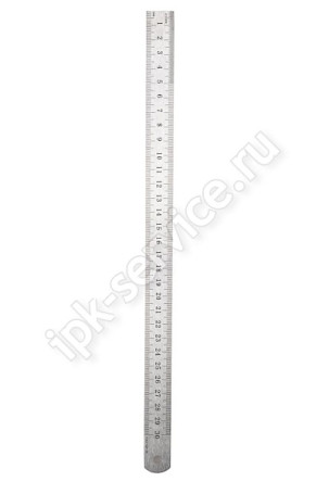 Линейка металлическая двусторонняя 500 мм