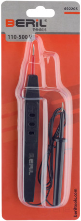 Пробник-индикатор напряжения 110-500V BERIL