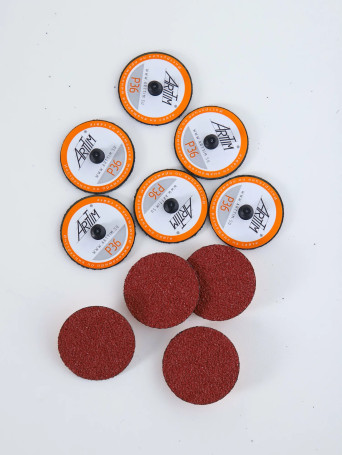 Fiber ceramic disc P60 75m set of 100 pcs.