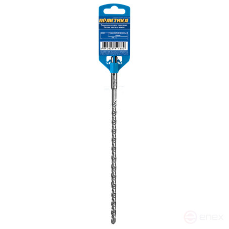 Бур SDS-plus ПРАКТИКА 8 х 200/260 мм серия "Мастер" по бетону (911-680)