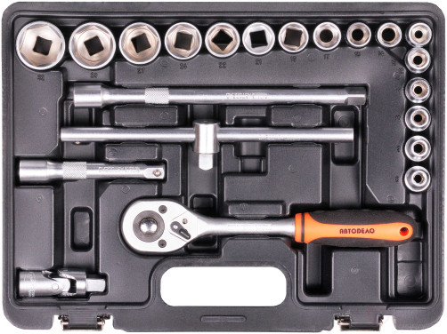 Set of socket heads 21pr. 1/2" DR (Avtodor) 39821