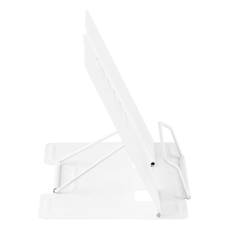 STAMM book stand, metal, adjustable tilt angle, white
