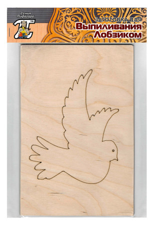 Заготовка для выпиливания "Голубь"