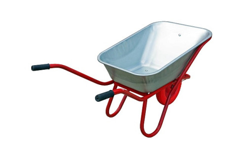 Industrialist wheelbarrow 1-wheel reinforced, 110 liters (cast wheel)