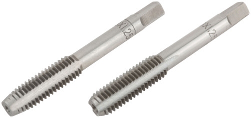 Metric taps, alloy steel, set of 2 pcs. M8x1.25 mm