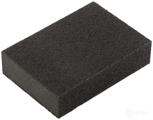 Aluminum oxide grinding sponge, 100x70x25 mm, P 120