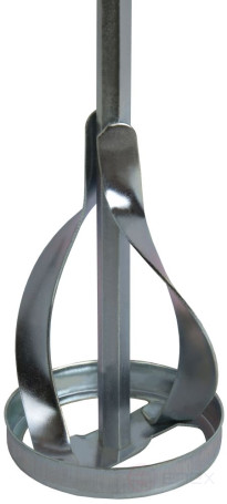 Насадка для перемешивания ПРАКТИКА хвостовик НЕХ 8, 60 х 400, лаки, краски (779-523)