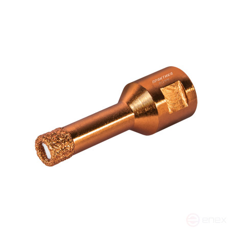 Коронка алмазная для УШМ ПРАКТИКА "Эксперт" 12 мм (1шт) блистер (641-022)