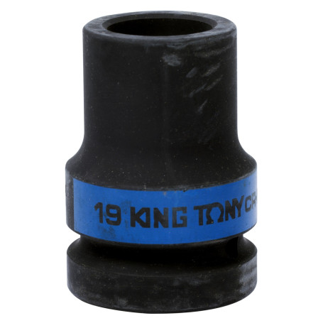 End head deep impact tetrahedral 1", 19 mm, futorochnaya KING TONY 853419M