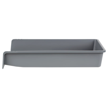 Paper tray horizontal STAMP "Basis", grey