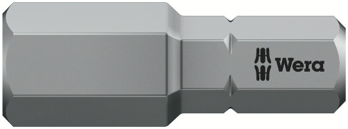 840/1 Z Hex-Plus Bits for internal hexagon, viscous hardness, shank 1/4" C 6.3. 8 x 25 mm