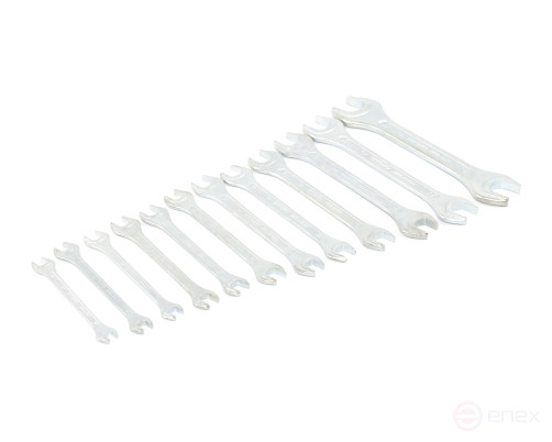 Набор ключей гаечных рожковых двусторонних 12 шт. (8-30) ПВХ сум. SITOMO BELARUS