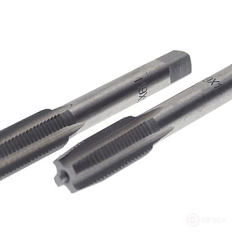 Метчик ER-00910M M09x1 (2шт),в пластиковом футляре ЭВРИКА /1