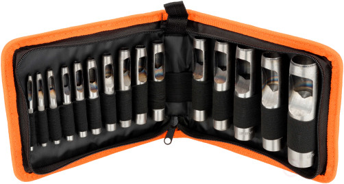 Set of holes 15 pcs.3.0-25.0mm (in a bag) (Avtodor) (40415)