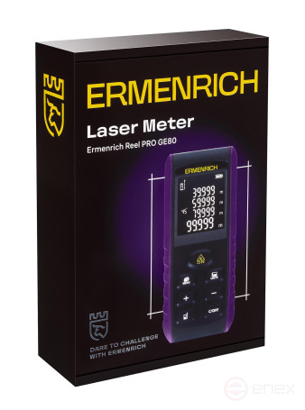 Лазерная рулетка Ermenrich Reel PRO GE80
