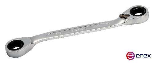 Cap wrench with ratchet, 3/8" x 7/16"