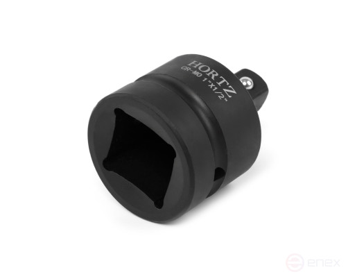 Adapter for impact socket heads 1"x1/2" HORTZ