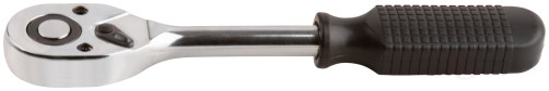 Hand crank (ratchet), 40Cr alloy steel mechanism, plastic handle, 1/2", 24 prongs