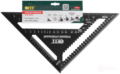 All-metal roofing square Profi 300x300 mm