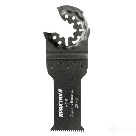 MFI PRACTICE cutting nozzle, T-shaped, HCS, wood, 28 mm, fine tooth (240-126)