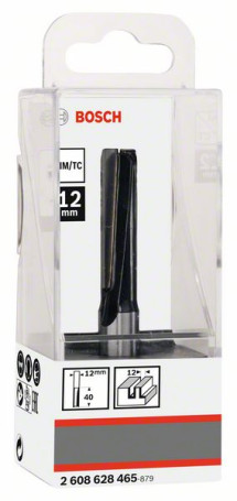 Пазовая фреза 12 mm, D1 12 mm, L 40 mm, G 81 mm