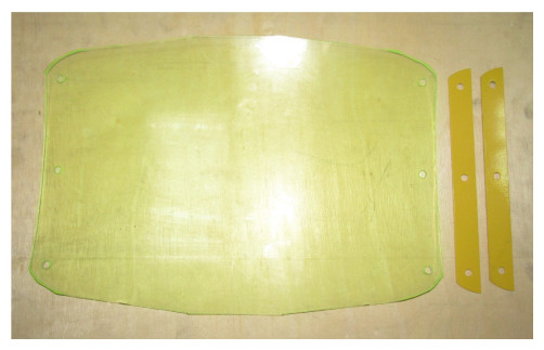 Polyurethane mat for TSS-CP-80T (505x350x6 mm)