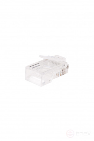 WRline WR-8P8C-C5E Коннектор RJ-45 под витую пару, категория 5e, неэкранированный, универсальный (100 шт в упак.)
