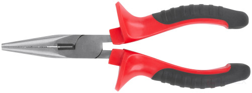 Тонконосы "Оптима", двухцветные обрезиненные ручки, полированная сталь 165 мм