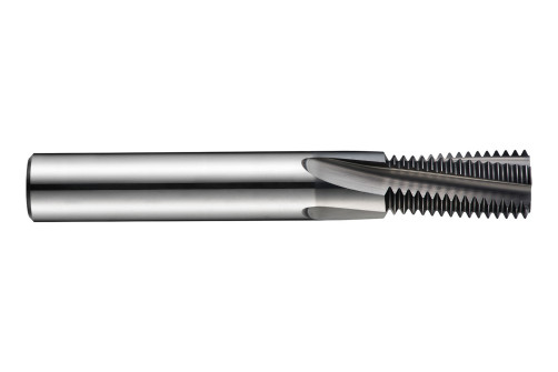 A milling cutter for threading with a spiral angle of 10° Ø 20 G 5/8". 3/4". 7/8"