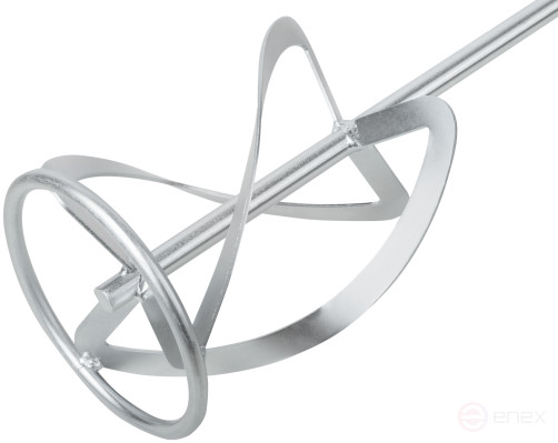 Миксер для легких строительных смесей усиленный Профи, хвостовик М14, 140х590 мм