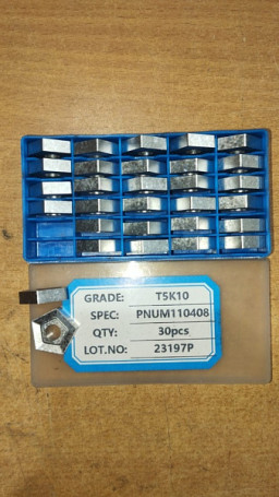 PNUM110408T5K10(YT5)(H30) Pentahedral replaceable IPC plate