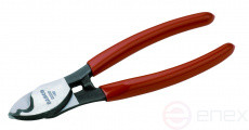 Кусачки для кабеля с эластомерными ручками для твердых материалов и многопроволочных кабелей, 165 мм