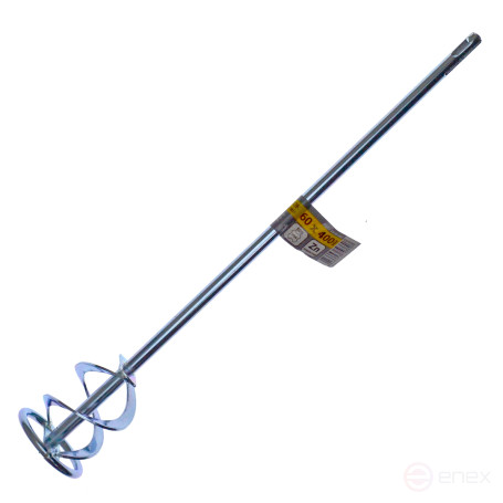 Nozzle for mixing paints and plaster mixes, SDS-plus, 60x400 mm, CHEGLOCK (50)