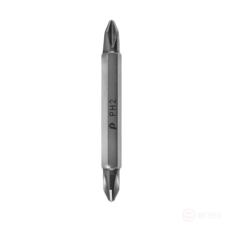 Бита отверточная ПРАКТИКА "Профи" двусторонняя PH-2 / PH-2 х 50мм (50шт),