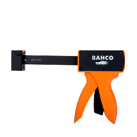 F-shaped clamp with rubberized handle 120 x 60 mm