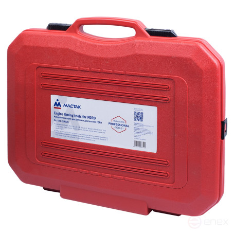 Camshaft / crankshaft locking kit, FORD, case, 38 items MASTAK 103-21402C