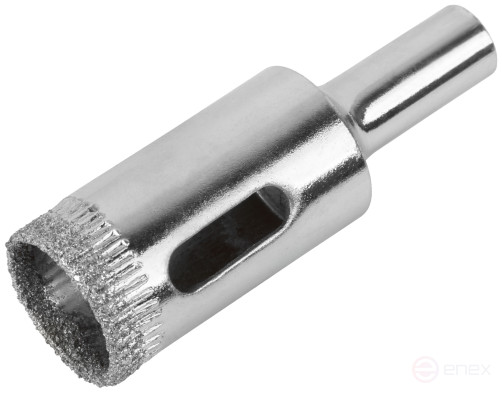 Коронка кольцевая по кафелю и стеклу алмазная 18х50 мм