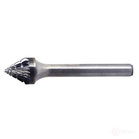 Carbide conical borehole 60 type J d16 double notch