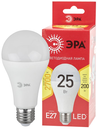 ERA RED LINE LED Lamp A65-25W-827-E27 R 25W bulb Warm white light E27