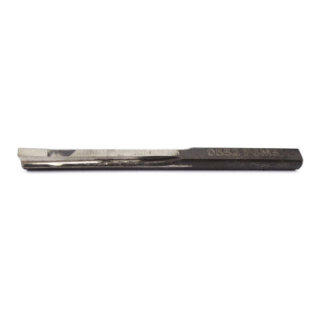 Straight chisel cutter B= 4 D=8 L=100 solid P6M5 Type 3 Isp.1 (2184-0552) GOST 10046-72 "Russian Tool" (RI)