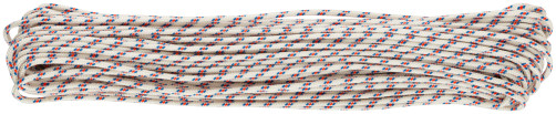 Фал капроновый плетеный 16-ти прядный с сердечником 3 мм х 20 м, р/н= 160 кгс