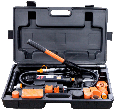 Portable hydraulic straightening kit, 10T