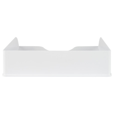 Лоток для бумаг горизонтальный СТАММ "Дельта", белый