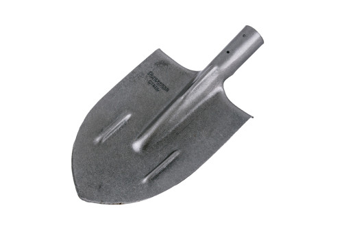 Bayonet shovel made of rail steel with a stiffening rib 210*290*405 mm