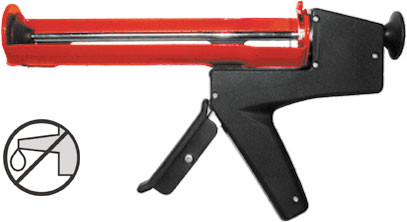 Пистолет для герметика 225 мм с противовесом, Профи