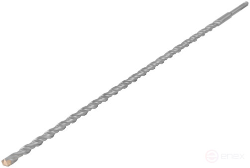 SDS PLUS concrete drill, Profi, W-shaped insert, double spiral, 16 x 600 mm