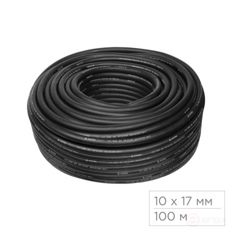 Pneumatic hose 10x17 mm, 100 m, rubber MASTER 683-10100