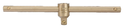 IB 1/2" Sliding T-shaped handle (aluminum/bronze), 250 mm